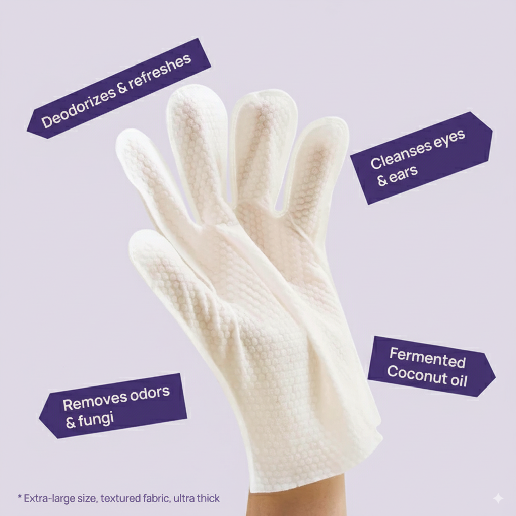 Furaqua Deodorizing Glove Wipes