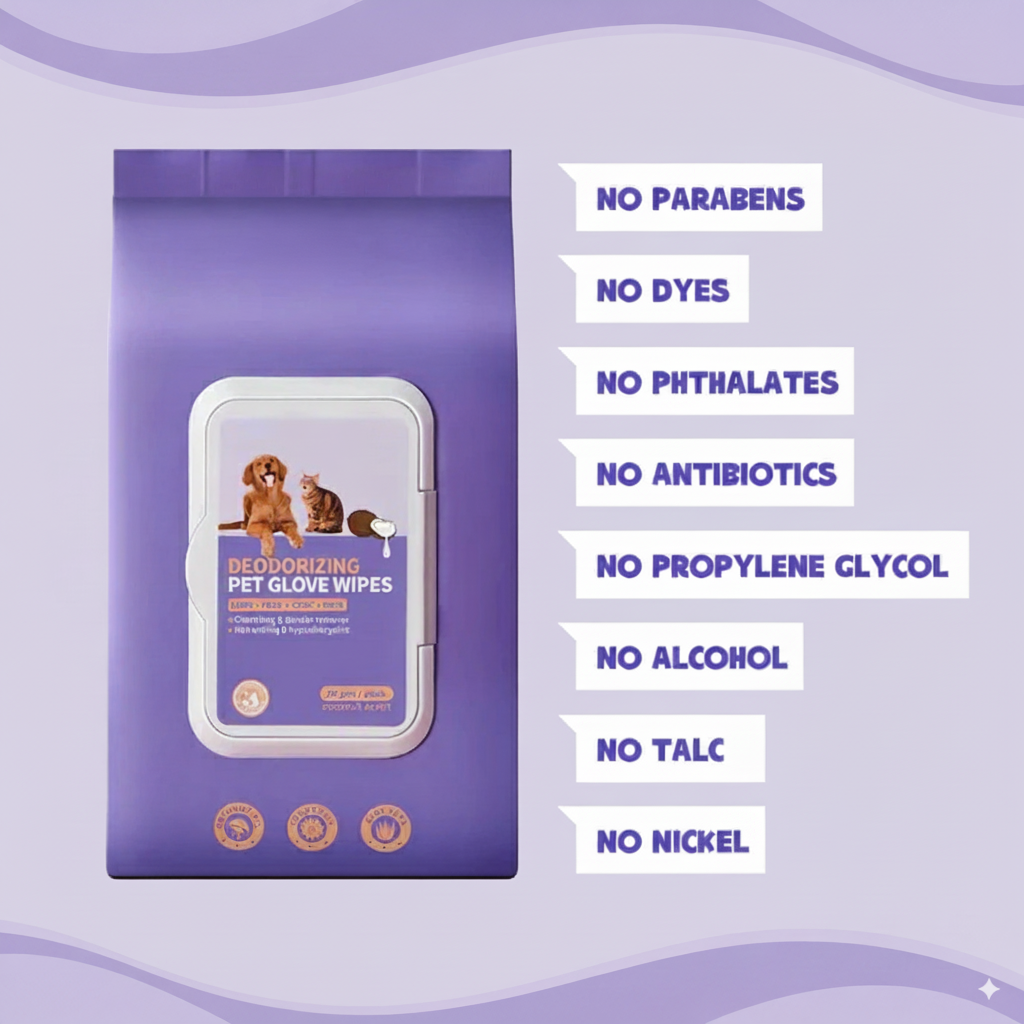 Furaqua Deodorizing Glove Wipes