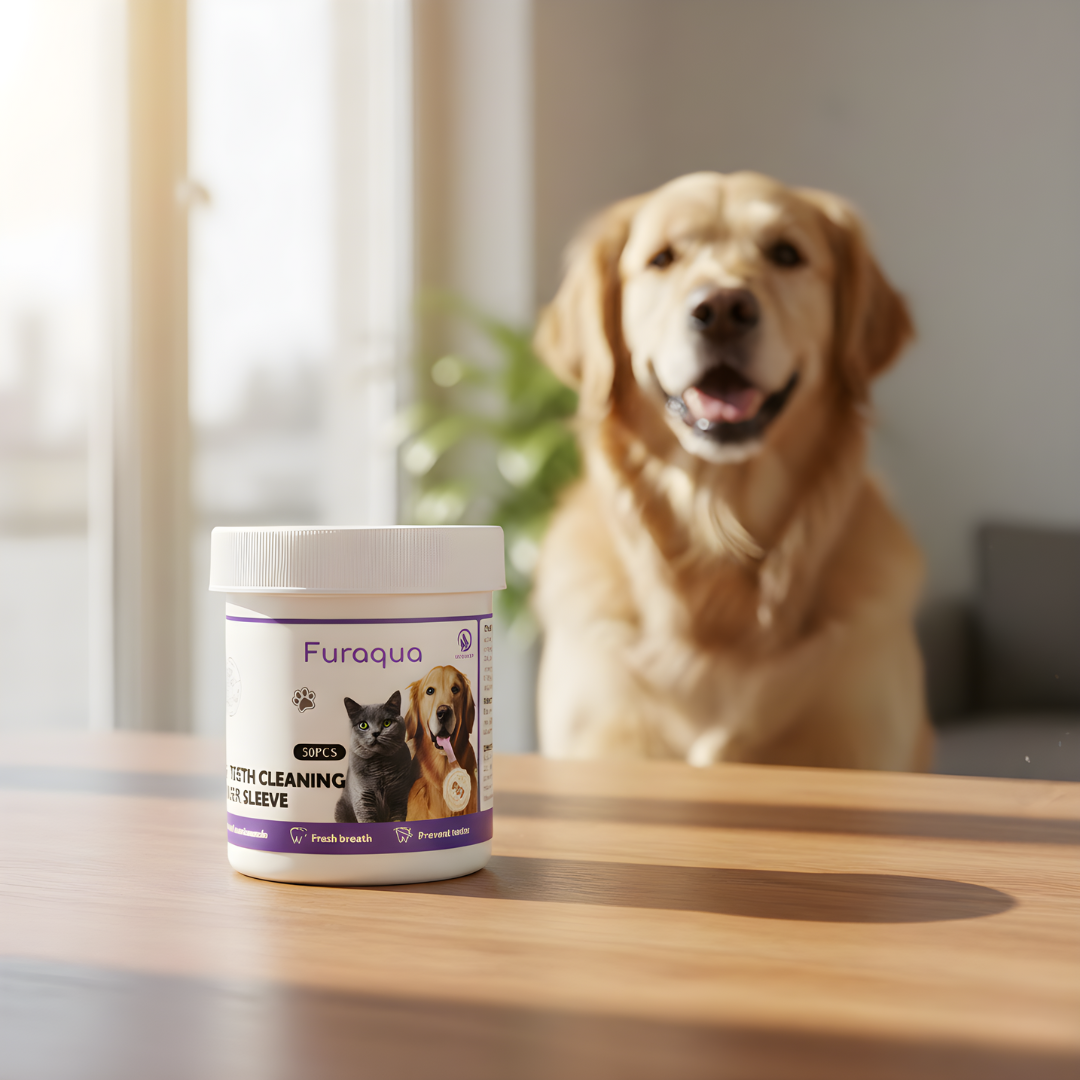 Furaqua Pets Dental Finger Wipes