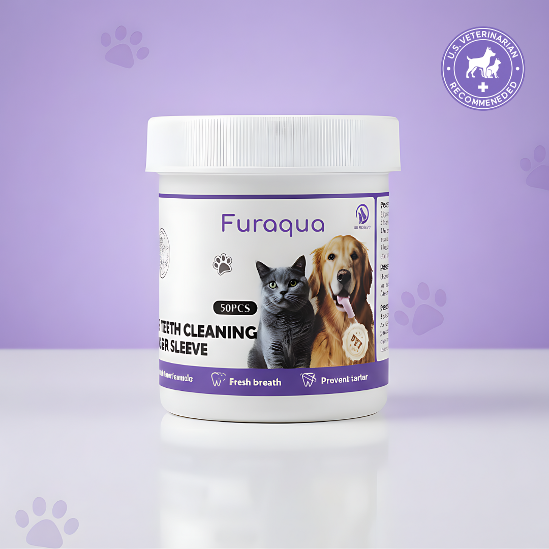 Furaqua Pets Dental Finger Wipes