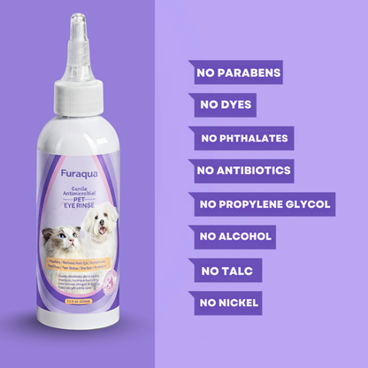 Furaqua Gentle Antimicrobial Pet Eye Rinse