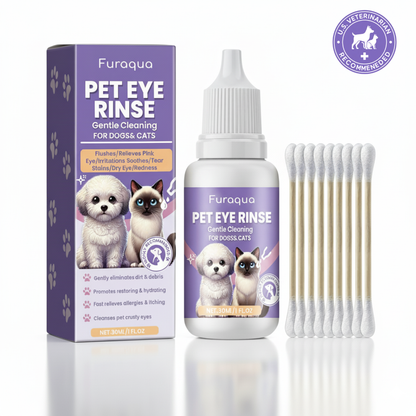 Furaqua Gentle Antimicrobial Pet Eye Rinse