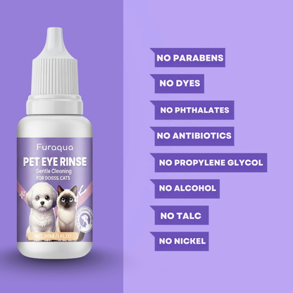 Furaqua Gentle Antimicrobial Pet Eye Rinse