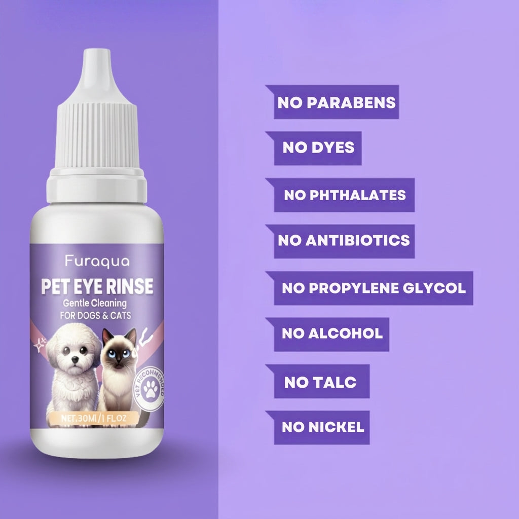 Furaqua Gentle Antimicrobial Pet Eye Rinse